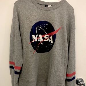 NASA H&M long sleeve sweater